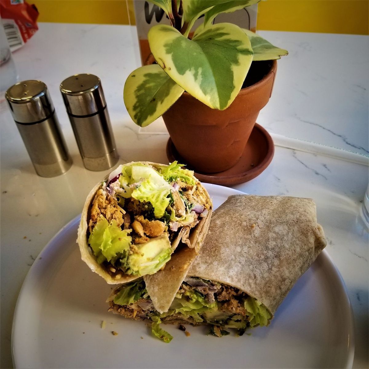 The "Spicy Kale Wrap"